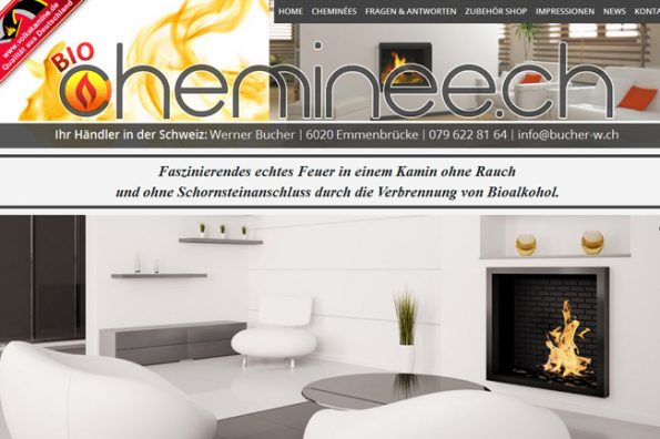 New Website for Bio Chimnies - Webdesign Portfolio