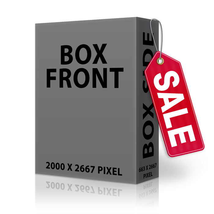 3D Box Sale Plain