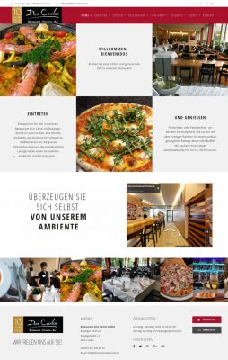 restaurant website, spanish restaurant