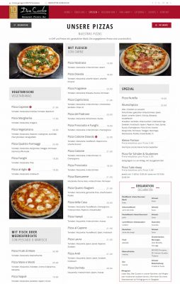 restaurant website, spanish restaurant