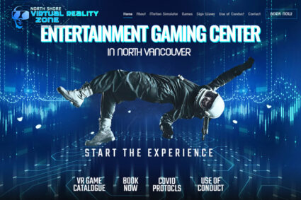 Virtual Reality Room Website Portfolio