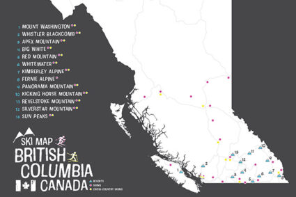 Map of British Columbia
