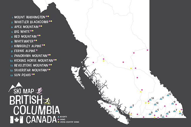 Petra Richli – Vector Artist – Map of British Columbia Map of British Columbia