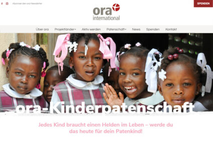 Humanitarian Aid Organization Website Portfolio