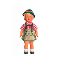 Isolated Boy with Leatherhosen